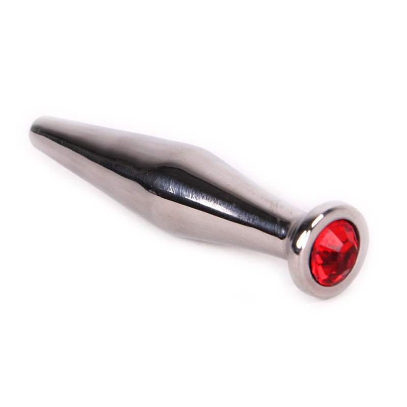 Kiotos Plug pour pénis avec bijou SMOOTH Rouge 11mm